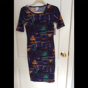 LulaRoe Dress Julia XXS (2283)Ship In The USA Only